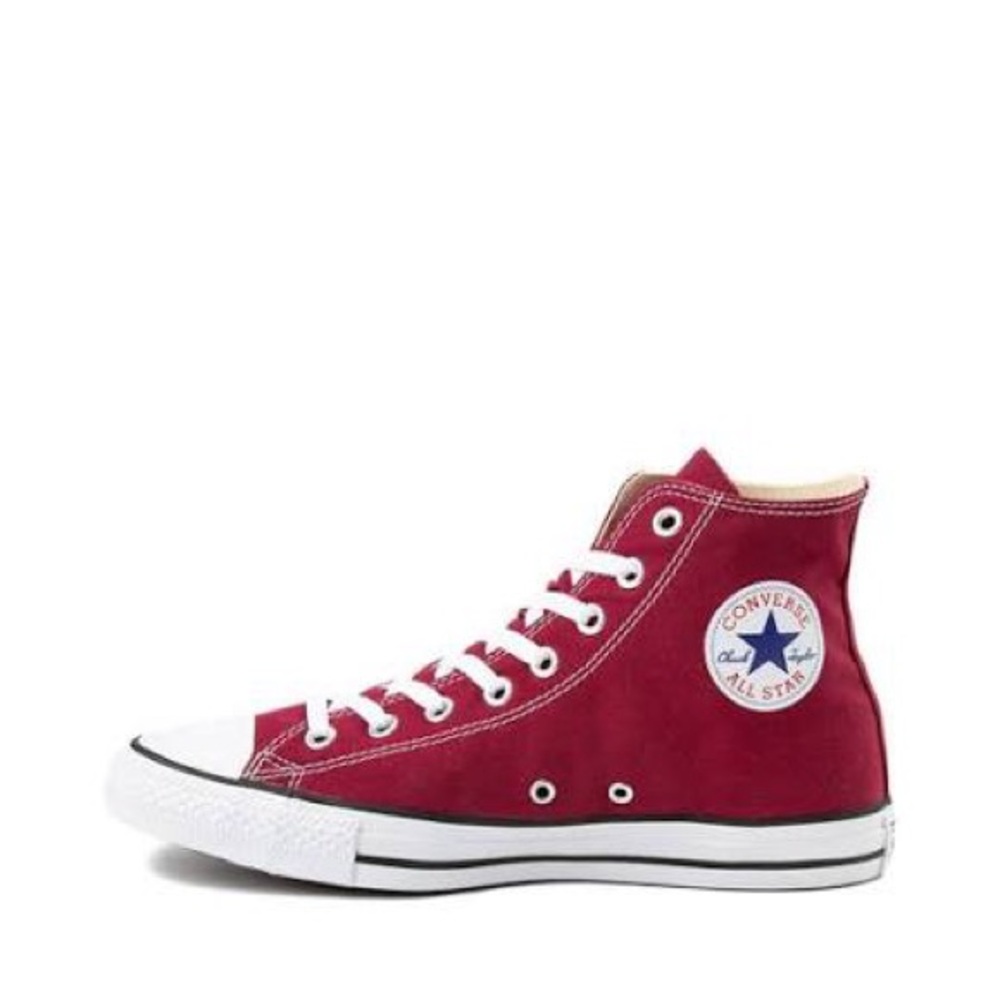 Converse Burgundy High-Top Sneakers